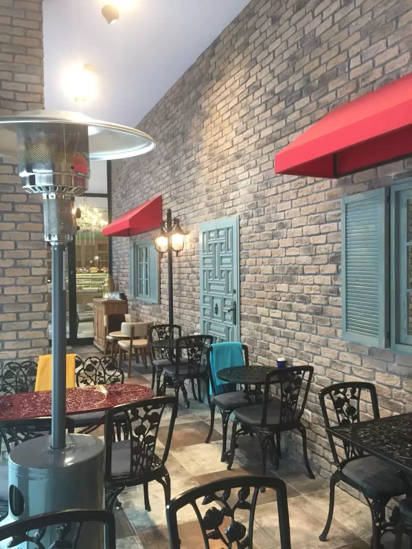 Cafe duvar dekorasyon uygulaması