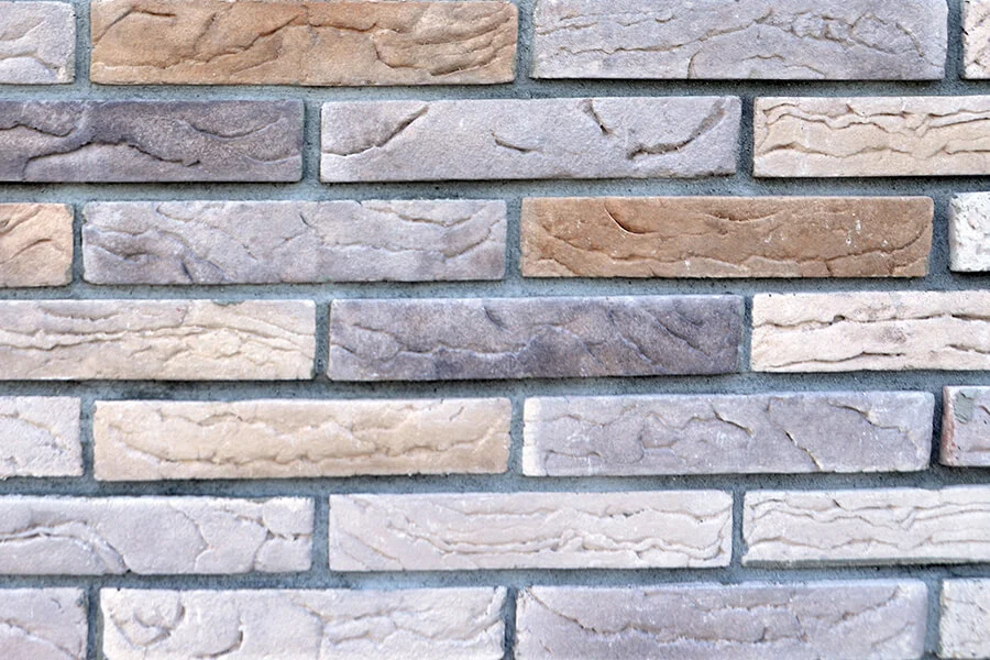 Mega Brick Dekoratif Tuğla — Gri renk varyantı