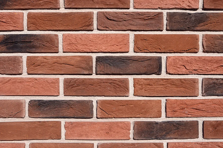 Natural Brick Dekoratif Tuğla — Karışık renk varyantı