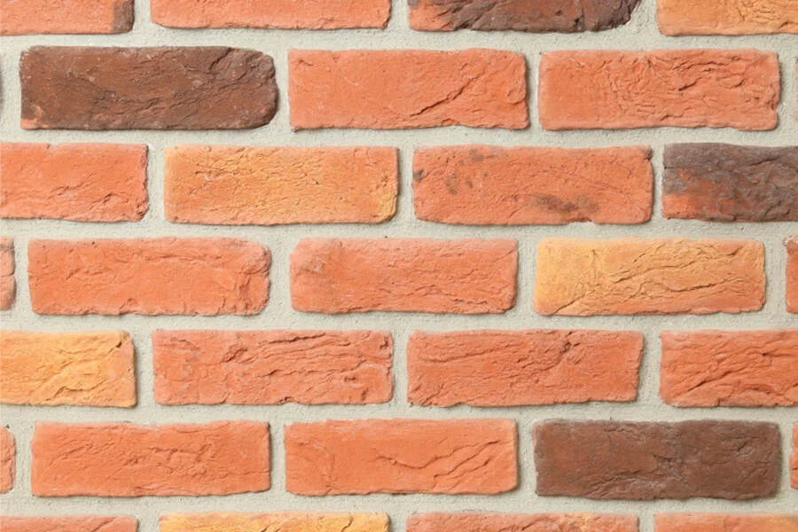 Old Brick Dekoratif Tuğla — Kırmızı renk varyantı