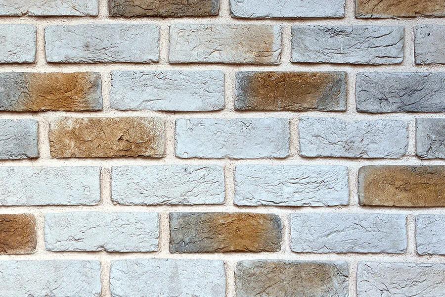 Thin Old Brick Dekoratif Tuğla — açık gri renk seçeneği
